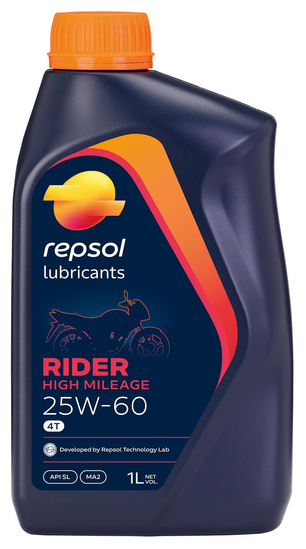 Repsol Moto Rider High Mileage 4T 25W-60